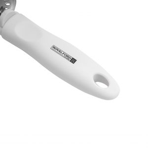 Royalford Ice Scoop - Stainless Steel - White