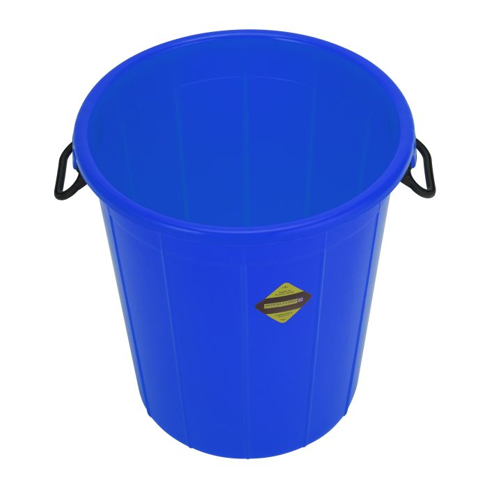Plastic Drum With Lid, Laundry Hamper With Handles, RF10723 | 60L Washing Bin, Dirty Clothes Storage, Bathroom, Bedroom, Closet, Laundry Basket
