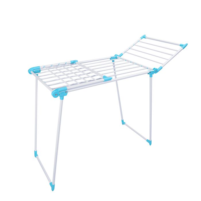 Royalford RF9634 Foldable Cloth Dryer 175cm*108cm - Portable Multi-Position Arms Space Laundry Durable Metal Drying Rack Multifunctional Dryer | Ideal For Outdoors Or Indoors