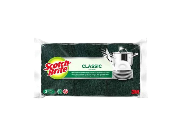 Scotch-Brite Heavy Duty Scrubs Sponge x Pack of 3