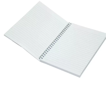 Light Spiral Cover A5 Notebook (Pack of 10 Pcs x 100 Sheets) - LINBA51806S