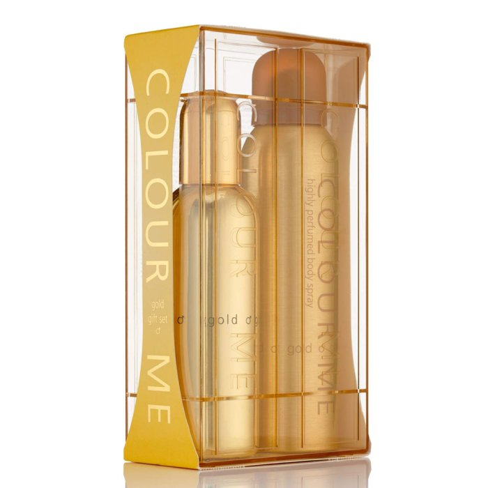 MILTON LLOYD COLOR ME GOLD HOMME (M) SET EDT 90ML + BODY SPRAY 150ML