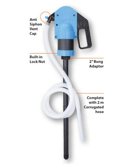 GROZ PLP/02 PLASTIC LEVER PUMP 15-55GAL