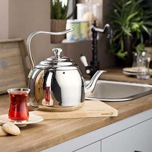 Korkmaz Droppa Kettle 35L - Stainless Steel - Silver - 35 Ltr