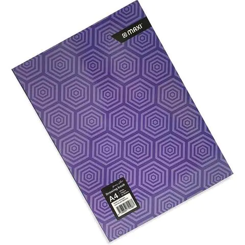 Maxi A4 Drawing Pad 20 Sheets Multicolour