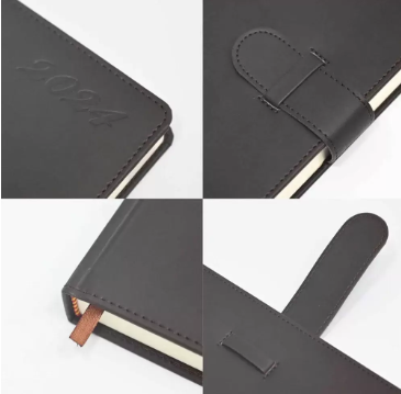 FIS Agenda Diary 2024 (English) Dark Brown - FSDI75E24DBR