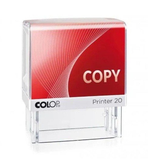 Colop Copy Self Inking Stamps, Red