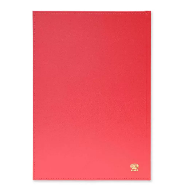 FIS Golden Diary 2024 (Arabic/English) Red, A4 - FSDI43AEG24RE