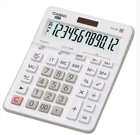 CASIO Electronic Calculator 12 Digits GX-12B