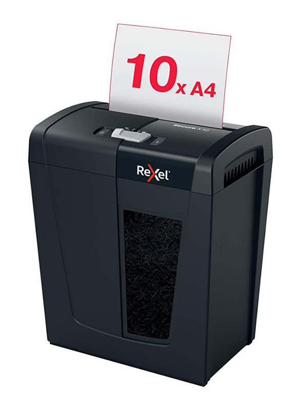 Rexel Secure X10 Cross Cut Paper Shredder