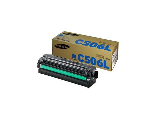 Samsung CLT-C506L Cyan Toner Cartridge