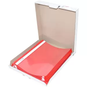 50-Piece Durable Project File, A4 Size, Red Colour - DUPG2570-03