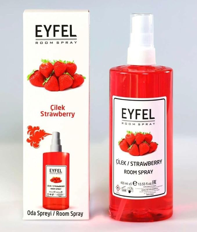 Eyfel Air Freshener Spray, 400 ml - Strawberry