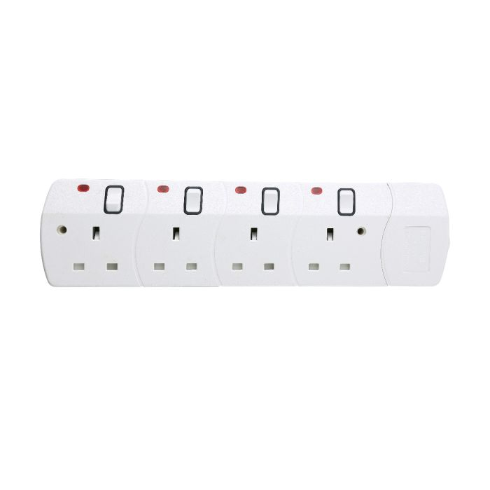 Portable Multi Socket | 4 Way - 3 Metre
