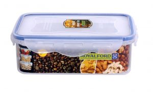 Royalford Meal Prep Container - Plastic - Clear - 1 L