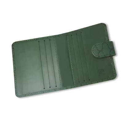 FIS Green Polyurethane For Unisex - Card & ID Cases - FSNCEX16GRD1