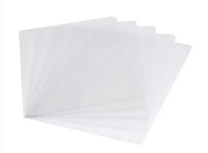 50-Piece Durable Clear Folder, A4 Size, Glass - DUCI2319-19