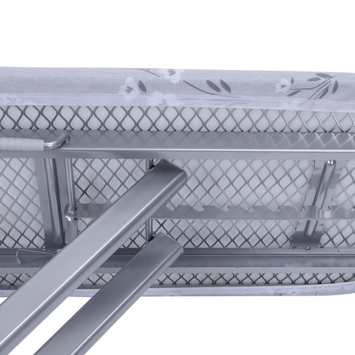 Mesh Ironing Board With Steam Iron Rest, 91x30cm, RF367IBS | Iron Board With Adjustable Height & Lock System | Non-Slip Feet & Foldable Legs| Heat Resistant Cover