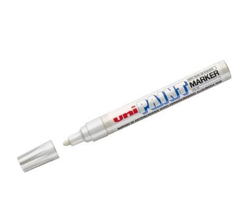 Uni Paint Marker Oil Based Permanent Marker 1 Pack (PX-20) White