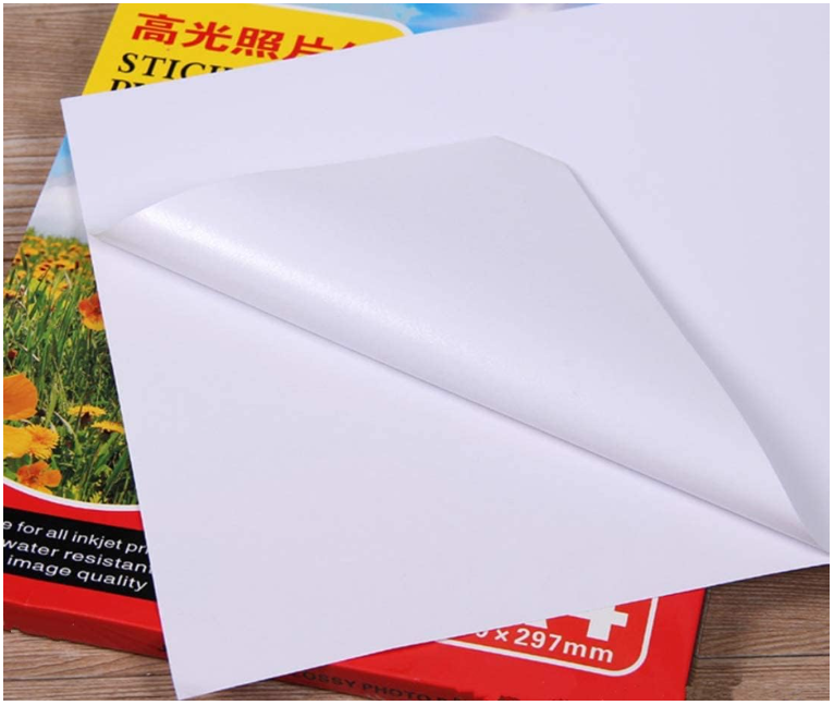 Jojo Super Glossy Photo Graphic Print Photo Sticker Waterproof A4 Size -50 Sheets