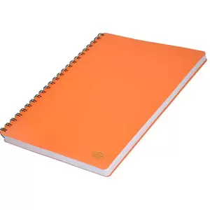 FIS 4 Subject University Books, 160 Sheets, A4 Size, Micro Perforated Pages, Orange Colour - FSUB4SPPSA