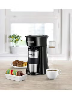 Coffee Maker With Travel Mug 360.0 ml 650.0 W DCT10-B5 Black/Silver