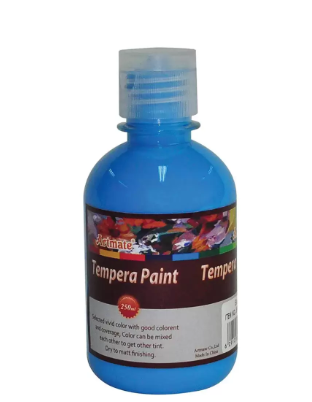 Artmate Tempera Fluorescent (Blue), 250 Ml