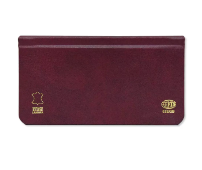 FIS 2024 Slim Diary Bonded Leather English 1-Side Padded Maroon - FSDI52EGB24MR