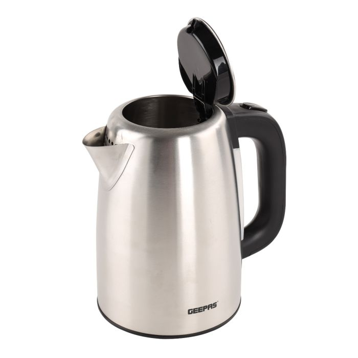 Geepas 2 In 1 Digital Tea Maker - Stainless Steel Filter | Temperature Adjusting, Boil-Dry Protection | 400W & 1800W | 2 Years Warranty