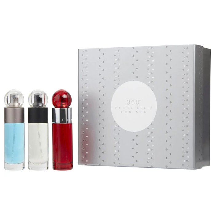PERRY ELLIS (M) SET EDT 3 X 30ML (PERRY ELLIS + RED PERRY ELLIS + PERRY ELLIS RESERVE)