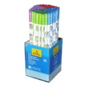 Adel Black Wood Pencils, Robots, Pack of 72 Pcs - ALPE2061130654