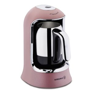 Korkmaz Kahvekolik Coffee Maker - Stainless Steel - Gold
