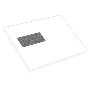 FIS White Envelope Peel & Seal, Left Window, Security Cut, Inner Print, Pack of 50 Pcs. C5 (162 X 229 mm), 100 GSM - FSWE1026PSLB50