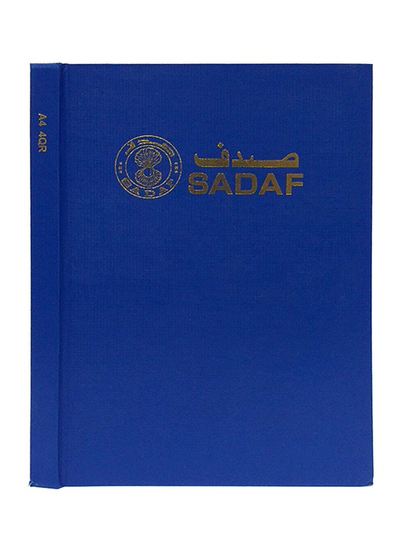 Sadaf Malaysia Register Book, 4QR, A4 Size