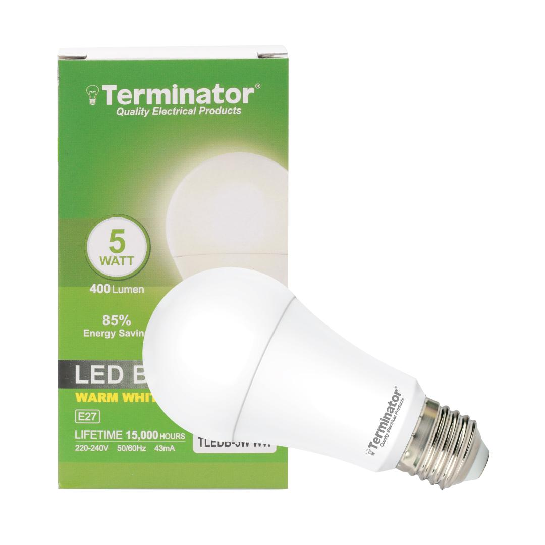 LED Bulb 5W Warm White E27