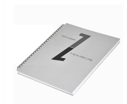 LIGHT Pack of 5 Spiral Hard Cover Note Book 100 Sheets. Size:9X7 Inches (22.86 X 20.32 CM) -LINBS971001303