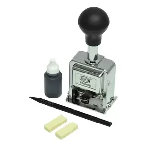 FIS Numbering Stamp English, 6 Digits, 4mm - FSNM6E