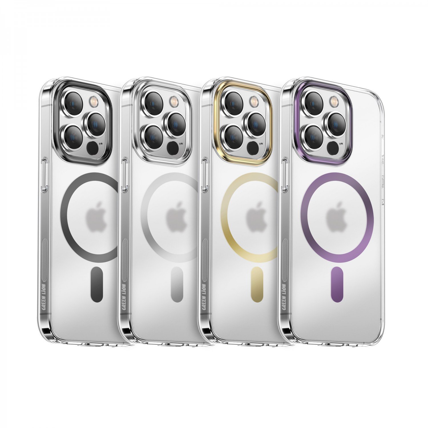 Green Matte Magsafe Case for iPhone 14 Pro Max ( 6.7" ) - Assorted colour