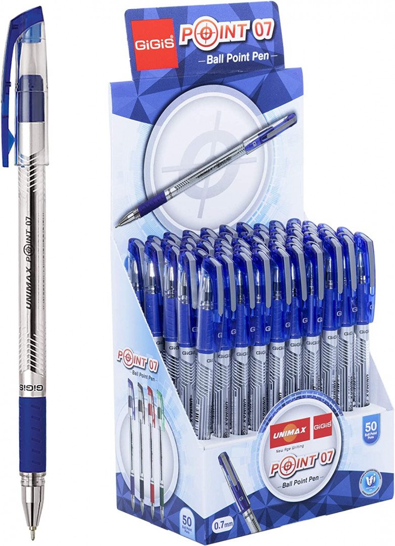 GIGIS POINT 7 0.7 mm Ballpoint Pen 1 x 50 Pcs Box