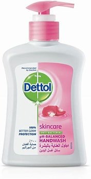 Dettol Skincare Anti-Bacterial Liquid Handwash Pink 1L