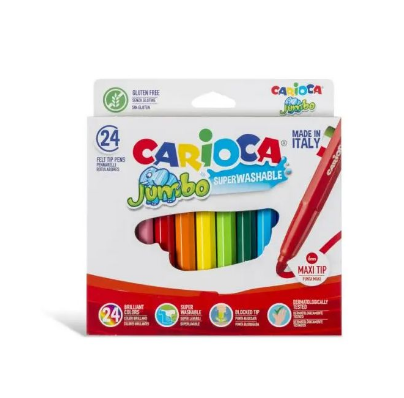 CARIOCA JUMBO MAXI TIP 24 COLORS (BTS)