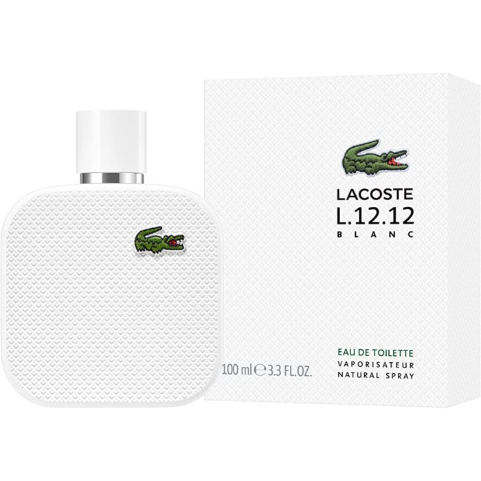 LACOSTE EAU DE LACOSTE L.12.12 WHITE (M) EDT 100ML