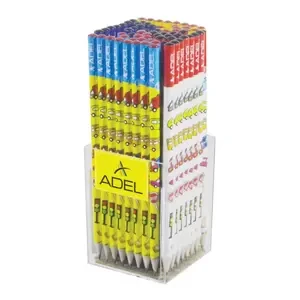 Adel Black Wood Pencils, Robots, Pack of 72 Pcs - ALPE2061130654
