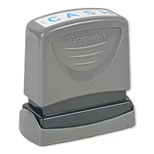 Artline X-Stamper "CASH" for Office Business Supplies, Ink Blue - ARXT1114VXCP