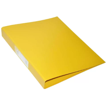 Fis Polypropylene A4 Ring Binders, Assorted Colors