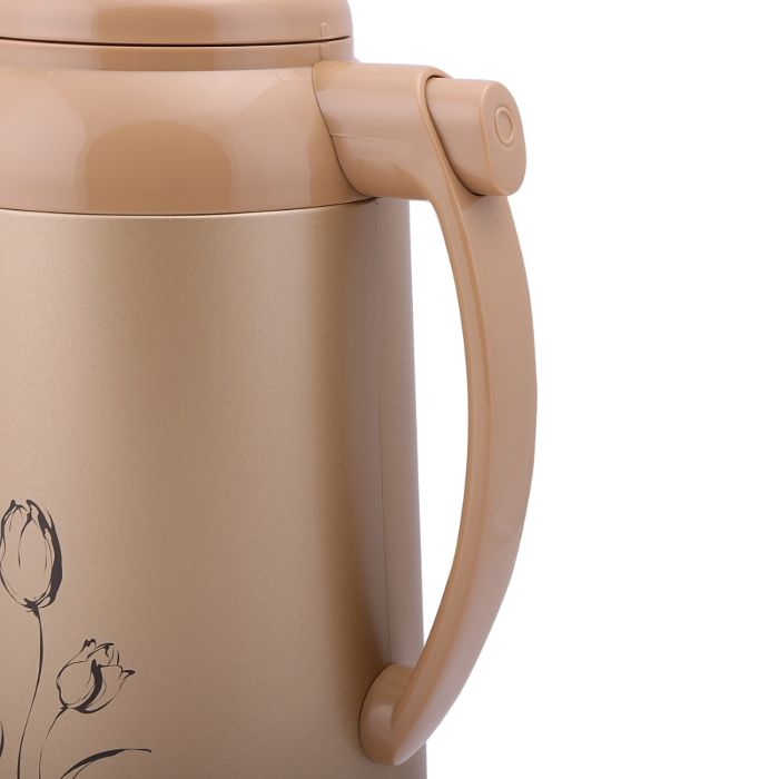 Geepas 1.3L Hot & Cold Vacuum Flask - Double Walled Stainless Steel For Tea, Coffee, Hot & Cold Drinks | 24 Hour Heat/Cold Retention | 2 Years Warranty