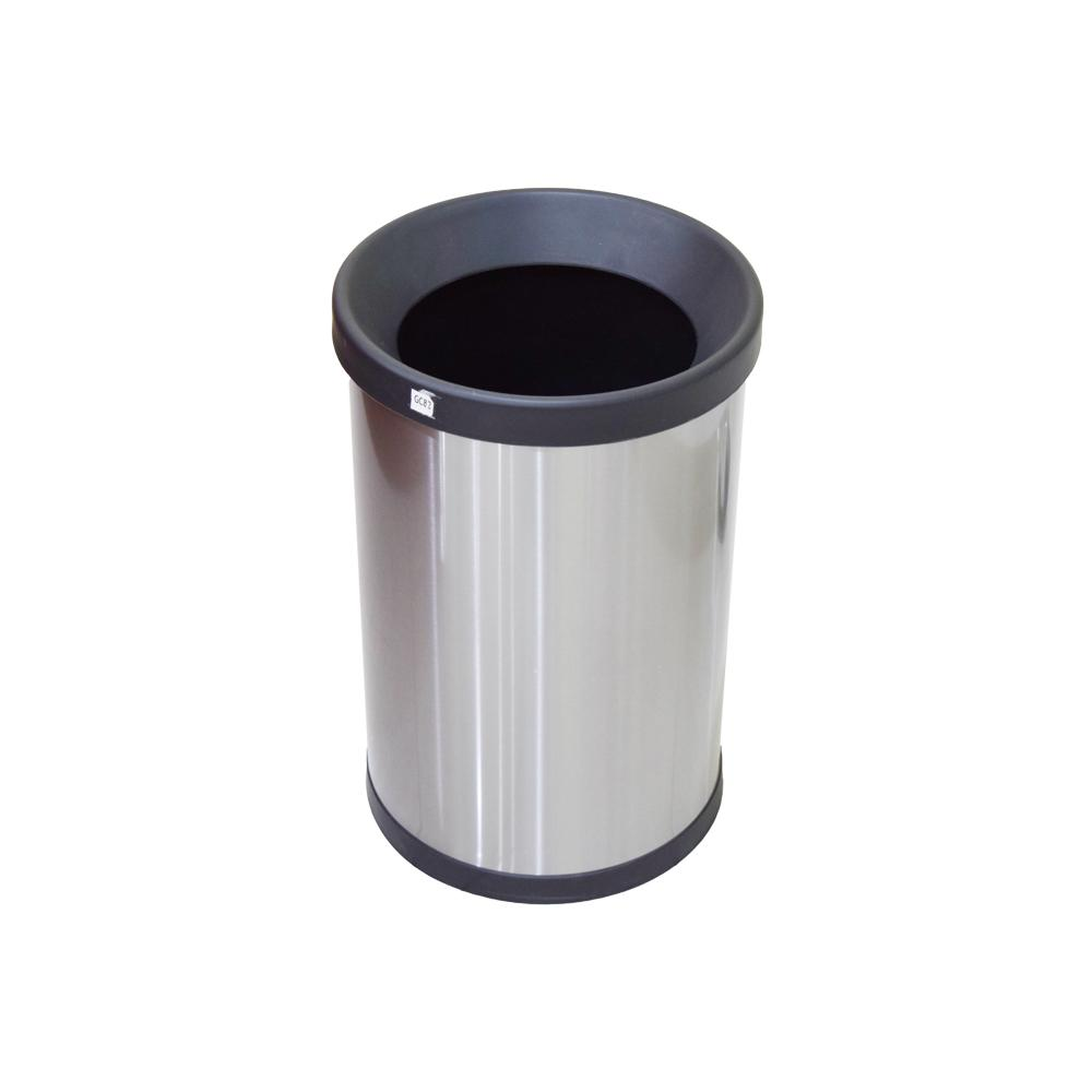 First slide Previous Next AKC | Stainless Steel Open Top Bin | 12LTR