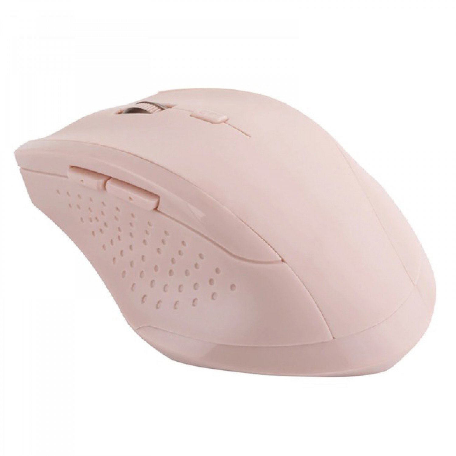 Powerology Ergonomic Wireless Mouse 2.4Ghz - Blush Pink