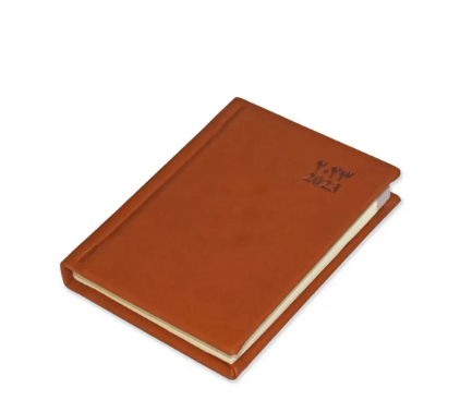 FIS 2023 Pocket Diary Italian Pu Arabic English Hard Cover Brown -FSDI11AE23BR