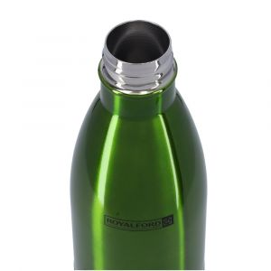 Royalford Vacuum Bottle - Stainless Steel - Green - 500 ML